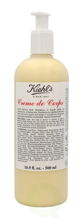 Kiehls Kiehl\'s Creme De Corps 500 ml i gruppen SKØNHED & HELSE / Hudpleje / Kropspleje / Body lotion hos TP E-commerce Nordic AB (C52471)