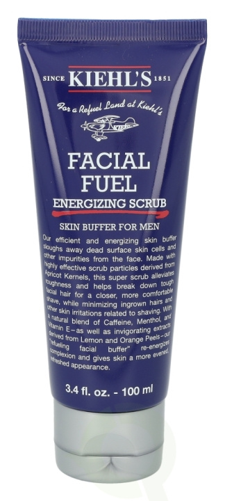 Kiehls Kiehl\'s Men Facial Fuel Energizing Scrub 100 ml i gruppen SKØNHED & HELSE / Hudpleje / Ansigt / Scrub / Peeling hos TP E-commerce Nordic AB (C52482)