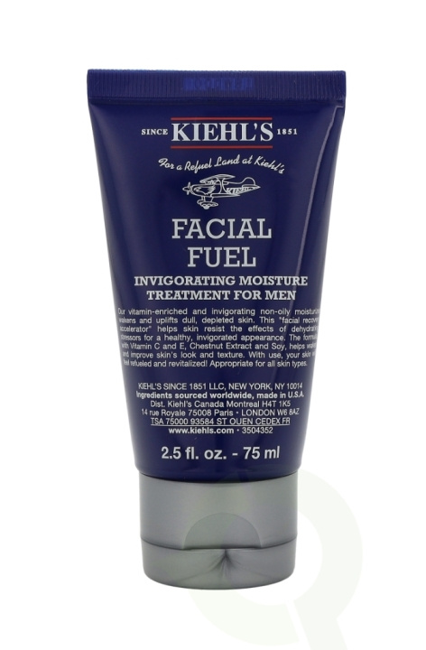 Kiehls Kiehl\'s Men Facial Fuel Energizing Moisture Treatment 75 ml For All Skin Types i gruppen SKØNHED & HELSE / Hudpleje / Ansigt / Ansigtscreme hos TP E-commerce Nordic AB (C52483)