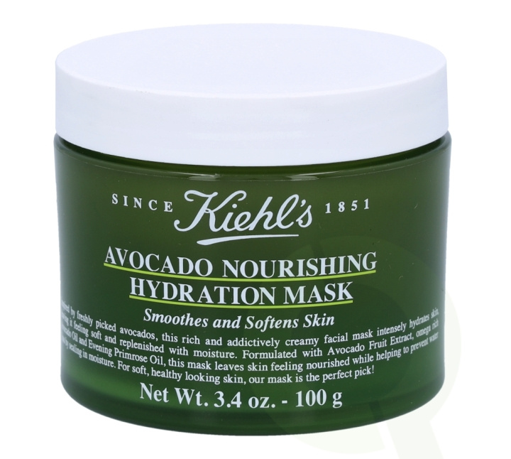 Kiehls Kiehl\'s Avocado Nourishing Hydration Mask 100 gr Smoothes And Softens Skin i gruppen SKØNHED & HELSE / Hudpleje / Ansigt / Masker hos TP E-commerce Nordic AB (C52502)