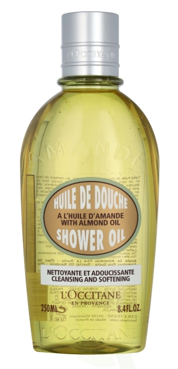 L\'Occitane Almond Cleansing & Softening Shower Oil 250 ml i gruppen SKØNHED & HELSE / Hudpleje / Kropspleje / Bad & brusecreme hos TP E-commerce Nordic AB (C52567)