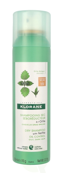 Klorane Dry Shampoo With Nettle 150 ml Oily Dry Hair i gruppen SKØNHED & HELSE / Hår og styling / Hårpleje / Tør shampoo hos TP E-commerce Nordic AB (C52642)