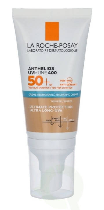 La Roche-Posay LRP Anthelios UVmune 400 Moisturizing Cream SPF50+ 50 ml i gruppen SKØNHED & HELSE / Hudpleje / Tanning / Solbeskyttelse hos TP E-commerce Nordic AB (C52911)