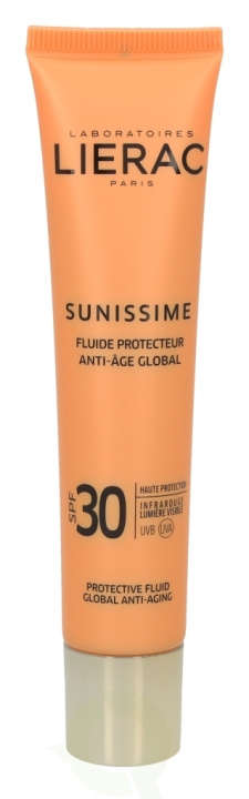 Lierac Paris Lierac Sunissime Anti-Age Global Protective Fluid SPF30 40 ml i gruppen SKØNHED & HELSE / Hudpleje / Tanning / Solbeskyttelse hos TP E-commerce Nordic AB (C53012)