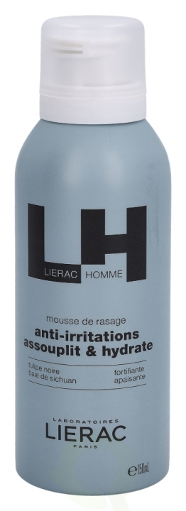 Lierac Paris Lierac Homme Shaving Foam 150 ml Anti-Irritations Assouplit & Hydrate i gruppen SKØNHED & HELSE / Hår og styling / Barbering og trimning / Barberskraber og tilbehør hos TP E-commerce Nordic AB (C53042)