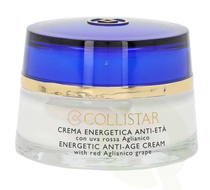 Collistar Energetic Anti-Age Cream 50 ml With Red Aglianico Grape i gruppen SKØNHED & HELSE / Hudpleje / Ansigt / Anti age hos TP E-commerce Nordic AB (C53230)