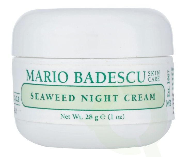 Mario Badescu Seaweed Night Cream 28 gr i gruppen SKØNHED & HELSE / Hudpleje / Ansigt / Ansigtscreme hos TP E-commerce Nordic AB (C53573)