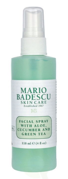 Mario Badescu Facial Spray 118 ml Aloe, Cucumber & Green Tea i gruppen SKØNHED & HELSE / Hudpleje / Ansigt / Ansigtsvand & Facemist hos TP E-commerce Nordic AB (C53599)