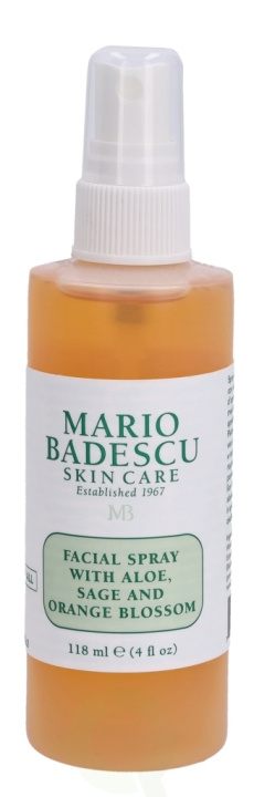 Mario Badescu Facial Spray 118 ml Aloe, Sage & Orange Blossom i gruppen SKØNHED & HELSE / Hudpleje / Ansigt / Ansigtsvand & Facemist hos TP E-commerce Nordic AB (C53600)