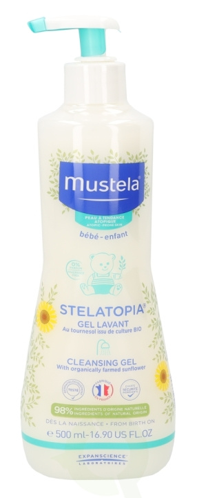 Mustela Cleansing Gel 500 ml i gruppen SKØNHED & HELSE / Hudpleje / Kropspleje / Bad & brusecreme hos TP E-commerce Nordic AB (C53834)