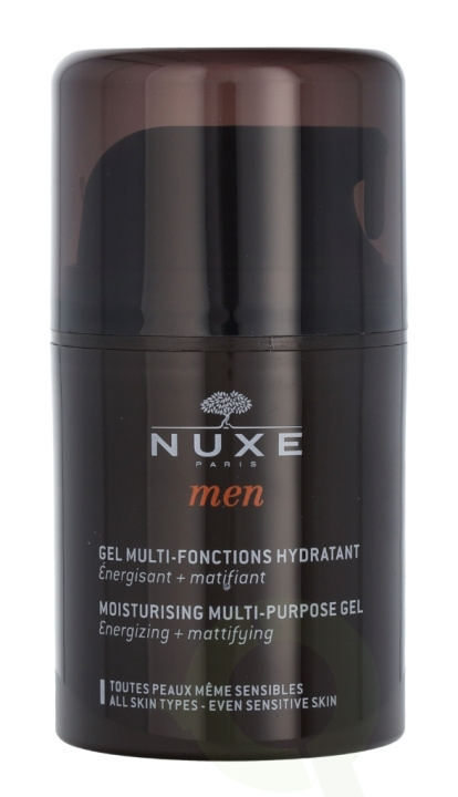 Nuxe Men Moisturizing Multi-Purpose Gel 50 ml For All Skin Types - Even Sensitive Skin i gruppen SKØNHED & HELSE / Hudpleje / Ansigt / Ansigtscreme hos TP E-commerce Nordic AB (C54276)