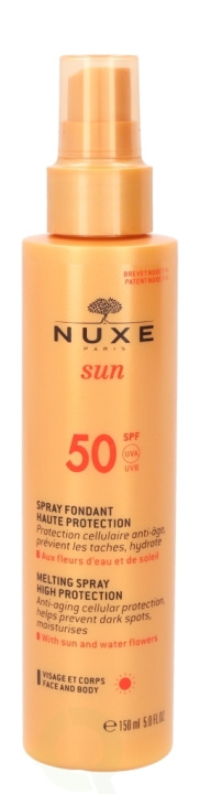 Nuxe Sun Melting Spray High Protection SPF50 150 ml i gruppen SKØNHED & HELSE / Hudpleje / Tanning / Solbeskyttelse hos TP E-commerce Nordic AB (C54292)