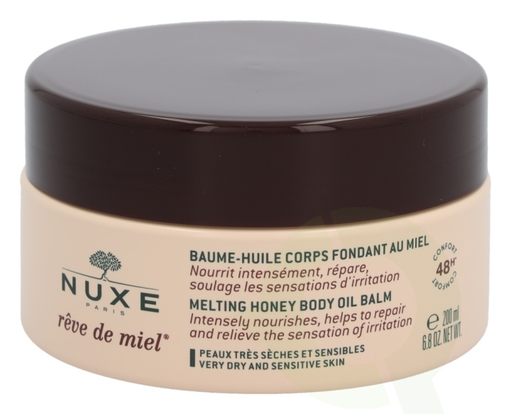 Nuxe Reve De Miel Melting Body Oil Balm 200 ml Very Dry And Sensitive Skin i gruppen SKØNHED & HELSE / Hudpleje / Kropspleje / Body lotion hos TP E-commerce Nordic AB (C54311)