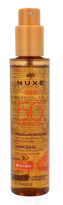 Nuxe Tanning Sun Oil SPF50 150 ml i gruppen SKØNHED & HELSE / Hudpleje / Tanning / Solbeskyttelse hos TP E-commerce Nordic AB (C54343)