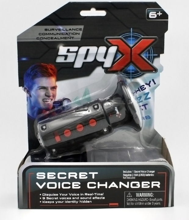 SpyX Secret Voice Changer - Hemlig röstomvandlare i gruppen SPORT, FRITID & HOBBY / Sjove gadgets / Spion gadgets hos TP E-commerce Nordic AB (C54608)