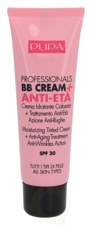 Pupa Milano Pupa Pupa Professionals BB Cream + Anti-Eta SPF30 50 ml #001 Nude i gruppen SKØNHED & HELSE / Makeup / Makeup ansigt / CC/BB Cream hos TP E-commerce Nordic AB (C54838)