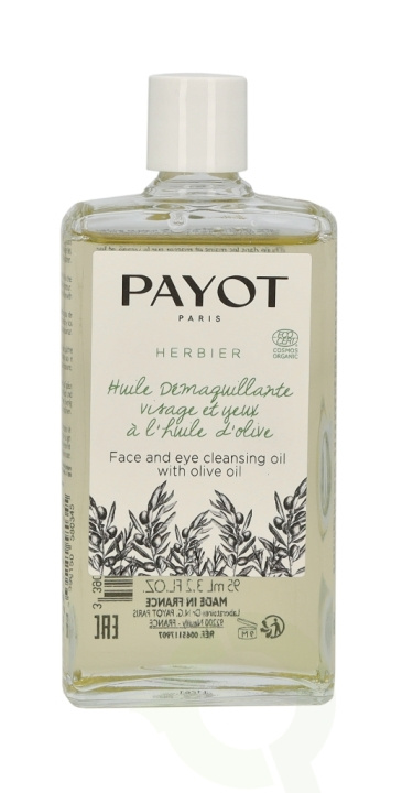 Payot Herbier Face And Eye Cleansing Oil 95 ml With Olive Oil i gruppen SKØNHED & HELSE / Hudpleje / Ansigt / Rengøring hos TP E-commerce Nordic AB (C54932)