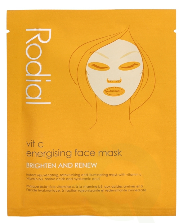 Rodial Vit C Energizing Face Mask 80 ml 4x20ml i gruppen SKØNHED & HELSE / Hudpleje / Ansigt / Masker hos TP E-commerce Nordic AB (C55037)