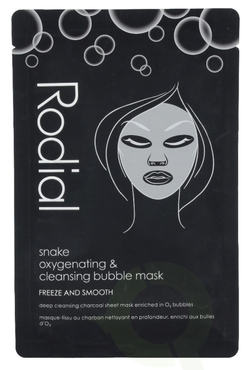 Rodial Snake Bubble Mask 22 g i gruppen SKØNHED & HELSE / Hudpleje / Ansigt / Masker hos TP E-commerce Nordic AB (C55052)