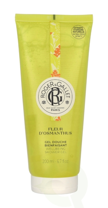 Roger & Gallet Fleur D\'Osmanthus Shower Gel 200 ml i gruppen SKØNHED & HELSE / Hudpleje / Kropspleje / Bad & brusecreme hos TP E-commerce Nordic AB (C55149)