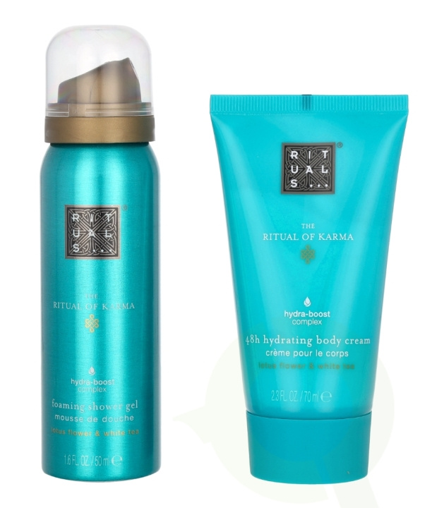 Rituals Karma Set 120 ml Body Cream 70ml/Foaming Shower Gel 50ml i gruppen SKØNHED & HELSE / Gaveæske / Gaveæske til hende hos TP E-commerce Nordic AB (C55179)