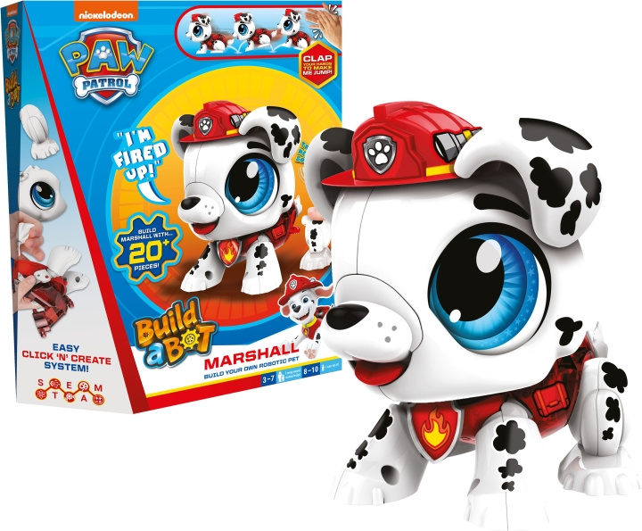 Bygg en Bot Paw Patrol Marshall i gruppen LEGETØJ, BØRN & BABY / Legetøj / Legetøj hos TP E-commerce Nordic AB (C55385)