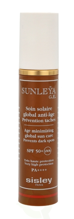 Sisley Sunleya G.E. Global Anti-Age Sun Care SPF50+ 50 ml i gruppen SKØNHED & HELSE / Hudpleje / Tanning / Solbeskyttelse hos TP E-commerce Nordic AB (C55780)