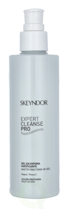 Skeyndor Expert Cleanse Pro Mattifying Foam-In-Gel 200 ml i gruppen SKØNHED & HELSE / Hudpleje / Ansigt / Rengøring hos TP E-commerce Nordic AB (C55986)