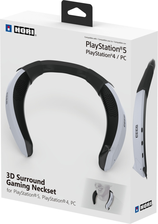 Hori 3D Surround Gaming Neckset -spelheadset, PS4 / PS5 / PC i gruppen COMPUTERTILBEHØR / GAMING / Headset hos TP E-commerce Nordic AB (C56104)