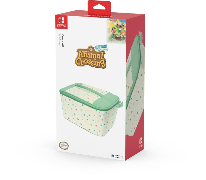 Hori Carry-All Väska, Animal Crossing, Switch / Switch OLED i gruppen HJEMMEELEKTRONIK / Spilkonsoller og tilbehør / Nintendo Switch / Tilbehør hos TP E-commerce Nordic AB (C56108)