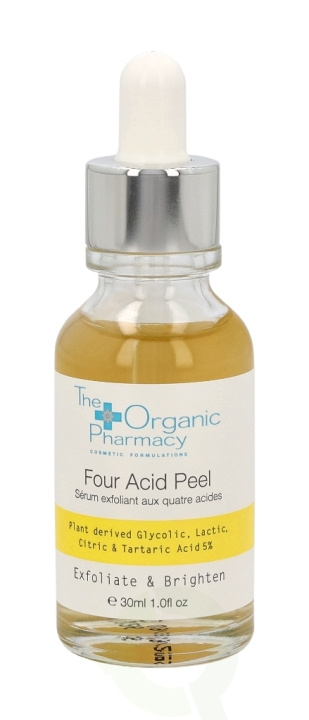 The Organic Pharmacy Four Acid Peel 30 ml Glycolic/lactic/citric/Tartaric acid 5% Exfoliates & Brighten/texture/sm i gruppen SKØNHED & HELSE / Hudpleje / Ansigt / Hudserum hos TP E-commerce Nordic AB (C56211)