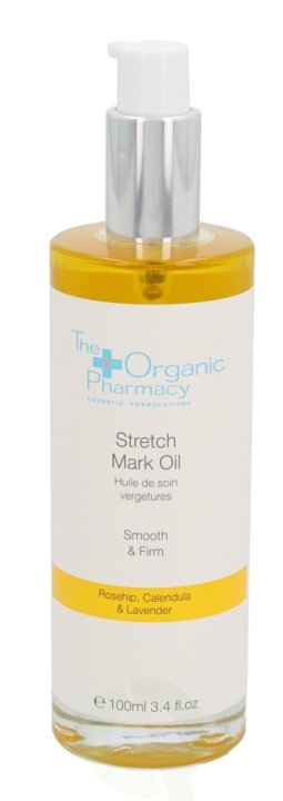 The Organic Pharmacy Stretch Mark Oil 100 ml Rosehip, Calendula & Lavender i gruppen SKØNHED & HELSE / Hudpleje / Kropspleje / Kropsolie hos TP E-commerce Nordic AB (C56245)