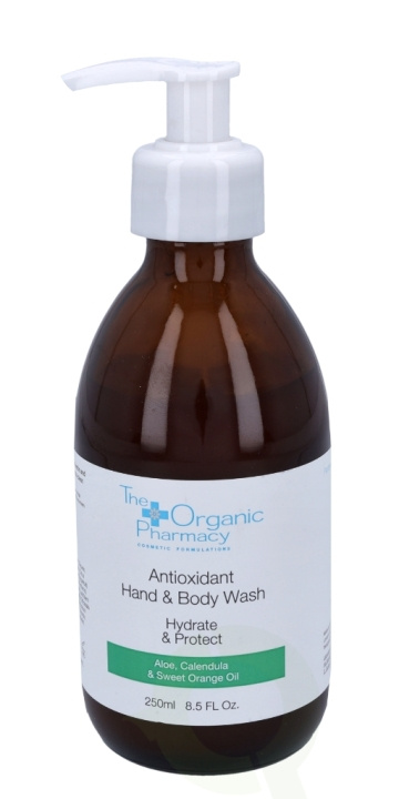 The Organic Pharmacy Antioxidant Hand & Body Wash 250 ml Aloe, Calendula & Sweet Orange Oil i gruppen SKØNHED & HELSE / Hudpleje / Kropspleje / Bad & brusecreme hos TP E-commerce Nordic AB (C56266)