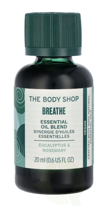 The Body Shop Breathe Essential Oil Blend 20 ml Eucalyptus & Rosemary i gruppen SKØNHED & HELSE / Hudpleje / Kropspleje / Kropsolie hos TP E-commerce Nordic AB (C56364)