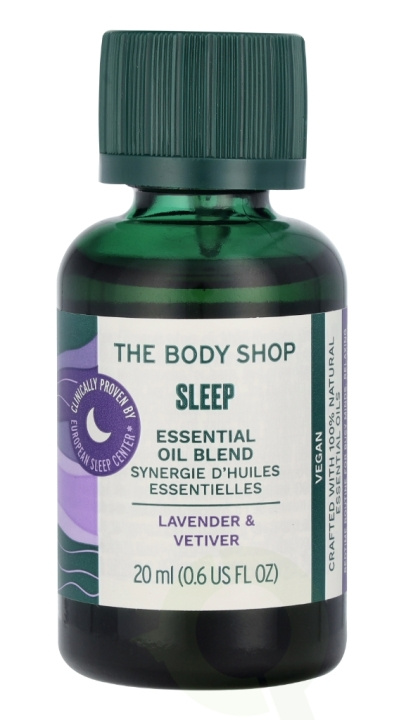 The Body Shop Sleep Essential Oil Blend 20 ml Lavender & Vetiver i gruppen SKØNHED & HELSE / Hudpleje / Kropspleje / Kropsolie hos TP E-commerce Nordic AB (C56365)