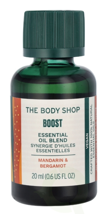 The Body Shop Boost Essential Oil Blend 20 ml Mandarin & Bergamot i gruppen SKØNHED & HELSE / Hudpleje / Kropspleje / Kropsolie hos TP E-commerce Nordic AB (C56366)