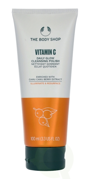 The Body Shop Daily Glow Cleansing Polish 100 ml Vitamin C i gruppen SKØNHED & HELSE / Hudpleje / Ansigt / Scrub / Peeling hos TP E-commerce Nordic AB (C56383)