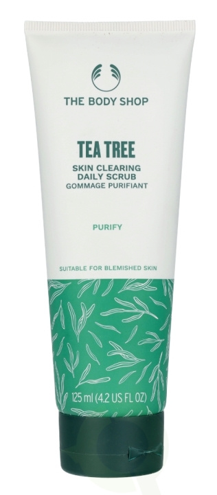 The Body Shop Tea Tree Skin Clearing Daily Scrub 125 ml For Oily/Unclean Skin i gruppen SKØNHED & HELSE / Hudpleje / Ansigt / Scrub / Peeling hos TP E-commerce Nordic AB (C56390)