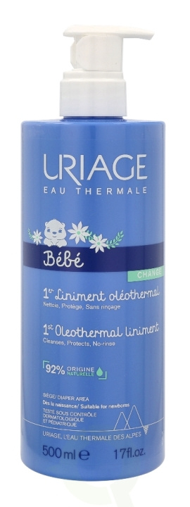 Uriage Bebe 1st Oleothermal Liniment 500 ml i gruppen LEGETØJ, BØRN & BABY / Pleje, sundhed og hygiejne / Pleje & hygiejne hos TP E-commerce Nordic AB (C56559)