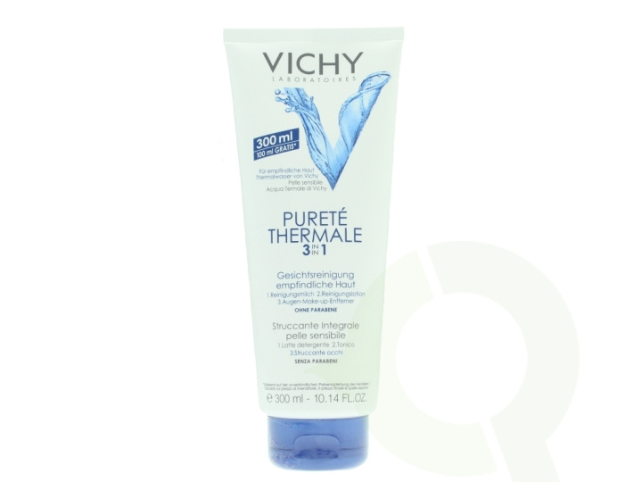 Vichy Purete Thermale 3In1 One Step Cleanser 300 ml Sensitive Skin And Eyes i gruppen SKØNHED & HELSE / Hudpleje / Ansigt / Rengøring hos TP E-commerce Nordic AB (C56604)