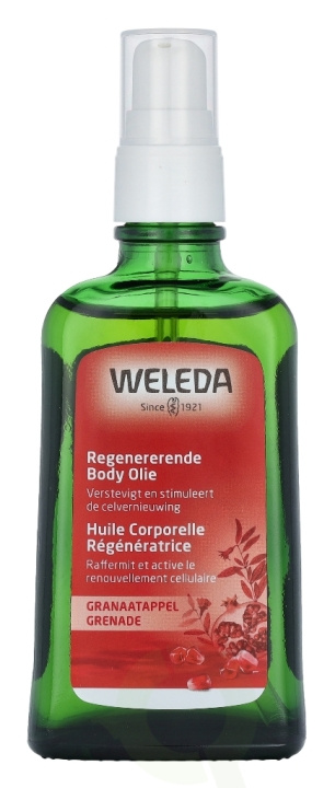 Weleda Pomegranate Regenerating Body Oil 100 ml i gruppen SKØNHED & HELSE / Hudpleje / Kropspleje / Kropsolie hos TP E-commerce Nordic AB (C56683)