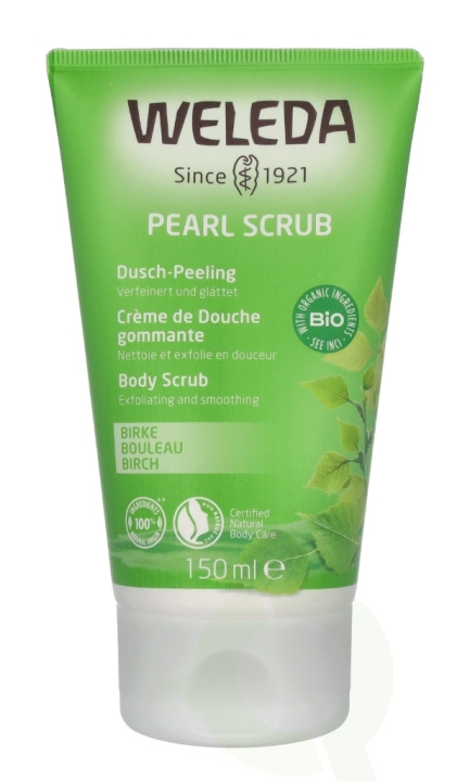 Weleda Pearl Scrub Birch Body Scrub 150 ml i gruppen SKØNHED & HELSE / Hudpleje / Kropspleje / Body lotion hos TP E-commerce Nordic AB (C56729)