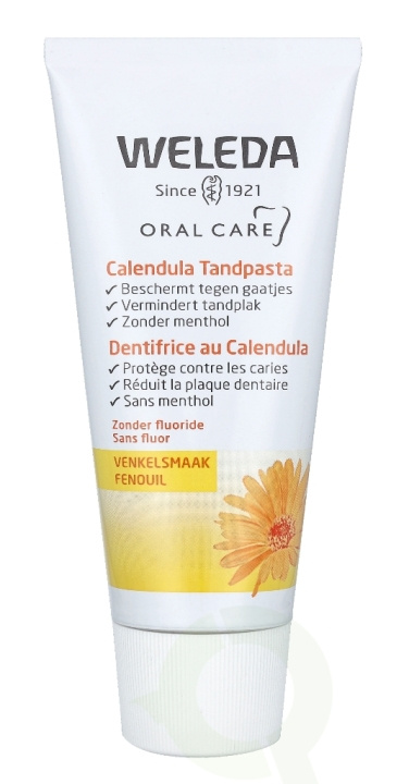 Weleda Calendula Toothpaste 75 ml i gruppen SKØNHED & HELSE / Oral pleje / Tilbehør til elektriske tandbørster hos TP E-commerce Nordic AB (C56762)