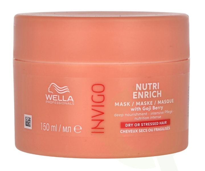 Wella Invigo - Nutri-Enrich Deep Nourishing Mask 150 ml With Goji Berry i gruppen SKØNHED & HELSE / Hår og styling / Hårpleje / Hårmaske hos TP E-commerce Nordic AB (C56865)