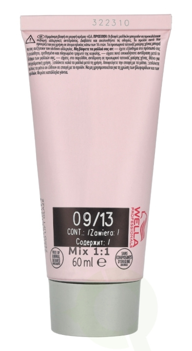 Wella Professionals - ShineFinity Zero Lift Glaze 60 ml i gruppen SKØNHED & HELSE / Hår og styling / Hårpleje / Hårfarve / Hårfarve & Farve bombe hos TP E-commerce Nordic AB (C56877)