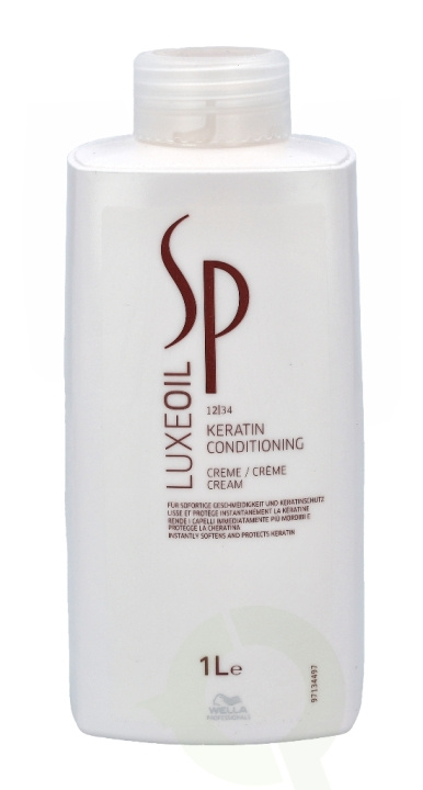 Wella SP - Luxe Oil Cream 1000 ml Keratin Conditioning i gruppen SKØNHED & HELSE / Hår og styling / Hårpleje / Balsam hos TP E-commerce Nordic AB (C56897)