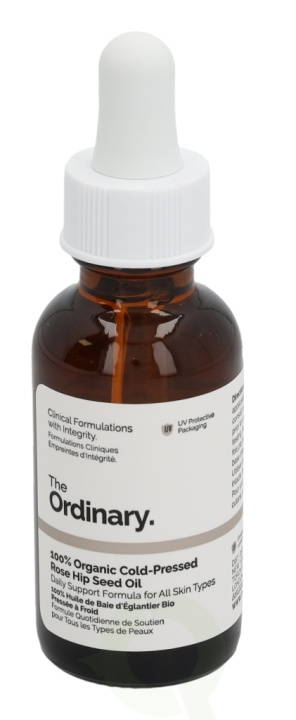 The Ordinary 100% Organic Rose Hip Seed Oil 30 ml For All Skin Types i gruppen SKØNHED & HELSE / Hudpleje / Ansigt / Ansigtsolie hos TP E-commerce Nordic AB (C56915)