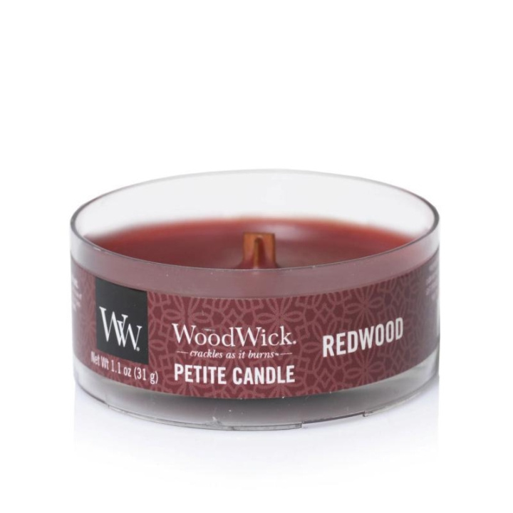 WoodWick Petite - Redwood i gruppen SKØNHED & HELSE / Duft & Parfume / Øvrig duft / Duftlys hos TP E-commerce Nordic AB (C56934)