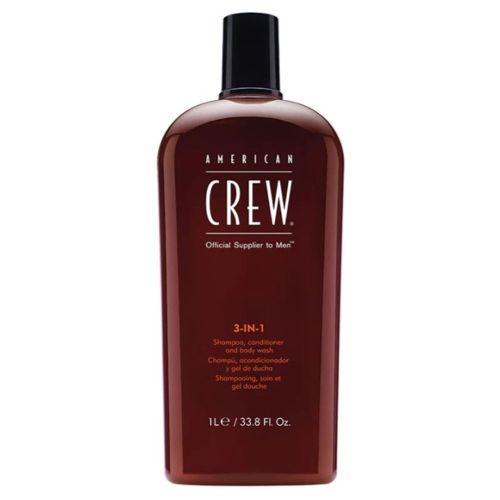 American Crew Classic 3-in-1 1000ml i gruppen SKØNHED & HELSE / Hår og styling / Hårpleje / Shampoo hos TP E-commerce Nordic AB (C56935)