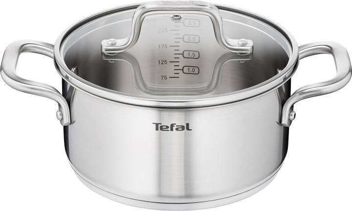 Tefal Virtuoso gryta, 20 cm / 3 L, rostfritt stål i gruppen HJEM, HUS & HAVE / Køkkenredskaber / Gryder og kasseroller hos TP E-commerce Nordic AB (C57451)